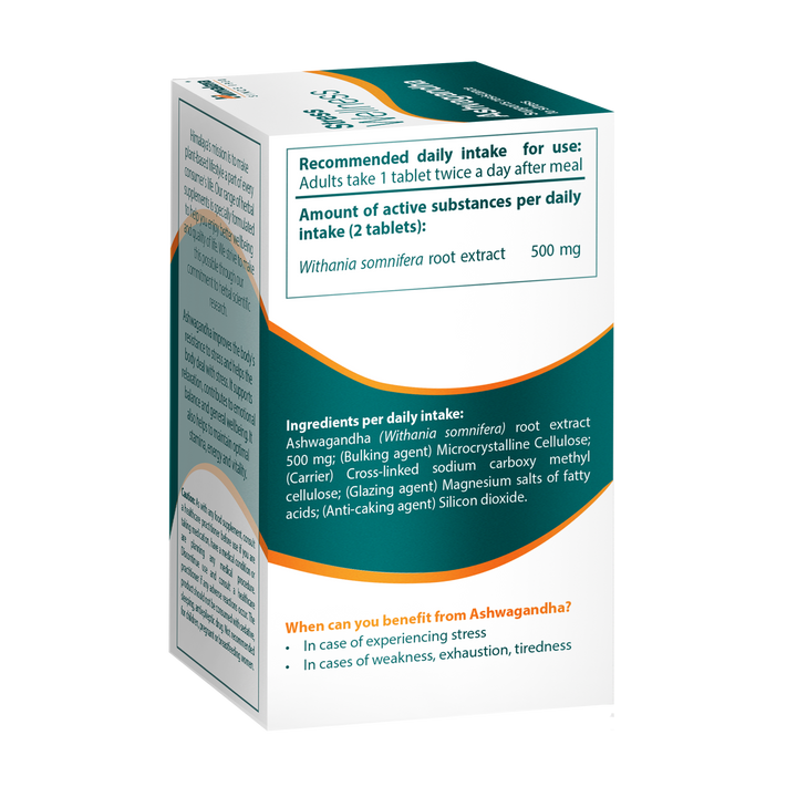 Himalaya Stress Wellness Ashwagandha - 60 Comprimidos