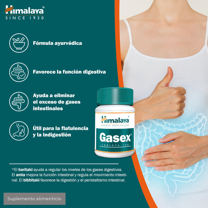 Himalaya Gasex - 100 Tablets