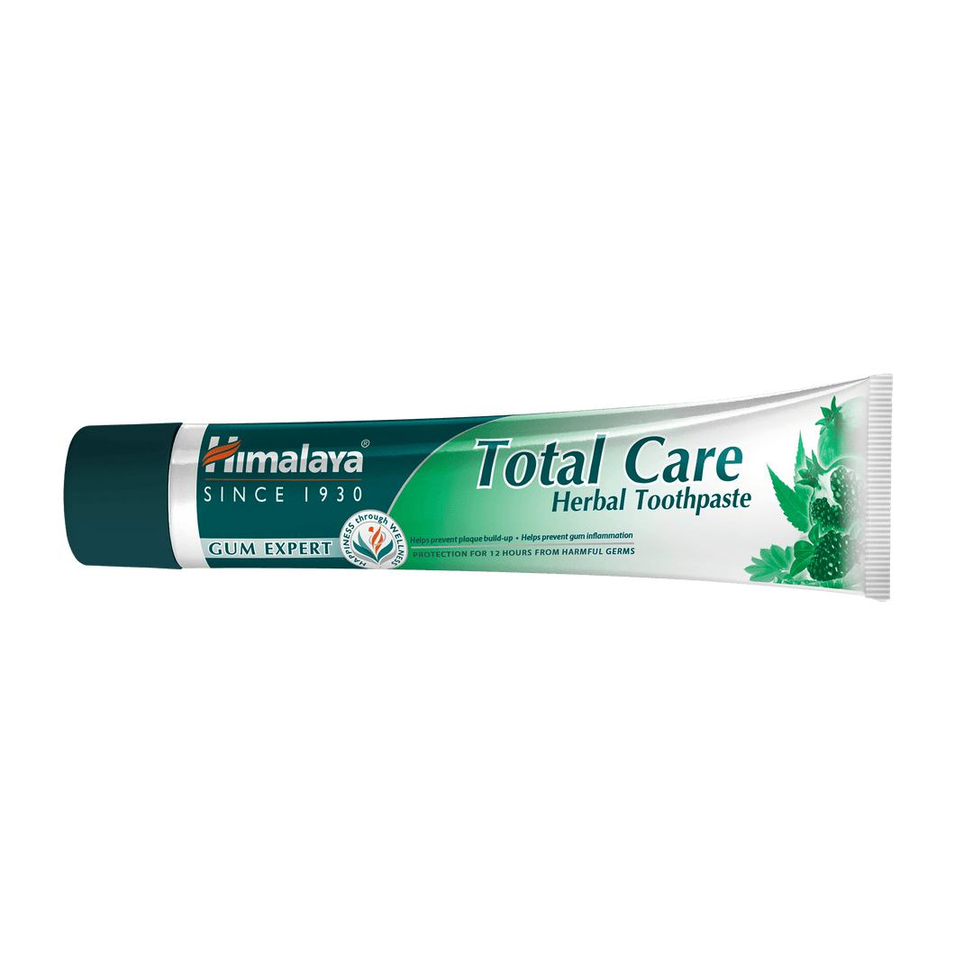 Pasta dental de hierbas cuidado total